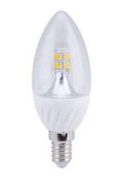 Лампа светодиодная ECOLA candle C4QV40ELC Premium 4,0W E14 4000K 98х37 (5)