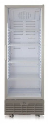 Шкаф-витрина БИРЮСА M521RN 545л металлик витрина