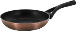Сковорода кованная GUFFMAN AB-052BE24 Сковорода кованая Lumia Brown Black Edition 24 см, индукция. Внешнее покрытие коричневое