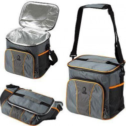 Термосумка LEONORD Термосумка ML15202, 20л, р-р: 30x22x30см, цвет: серый+оранжевый 104933