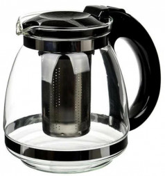 Чайник стеклянный &quot;САКУРА&quot; салатовый с ситом, пластик. ручка + крышка TIMA Чайник стеклянный &quot;САКУРА&quot; салатовый 1500мл с ситом, пластик. ручка + крышка A089GR