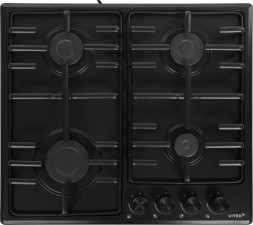 Варочная панель газовая VITEK VGH 6410 MBK черный