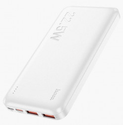 Повер банк HOCO (6931474782489) J101 Astute 22.5W fully compatible 10000 mAh белый