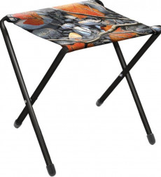 Стул NIKA дачный (ДС/4 с камнями и кленовыми листьями)