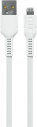 Кабель MORE CHOICE (4620202553287) K65i 2м USB 2.4A для Lightning , белый
