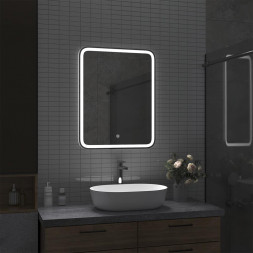 Зеркало САНАКС 45243 Зеркало 500 х 700 мм, сенсорное, с внутренней LED подсветкой