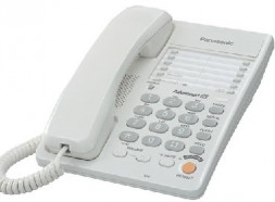 Телефоны проводные PANASONIC KX-TS2363RUW