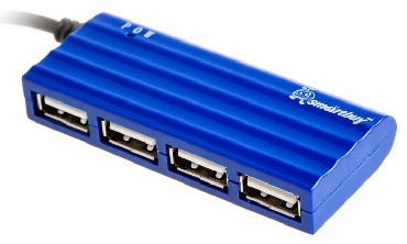 USB-устройство SMARTBUY (SBHA-6810-B) 4 порта синий