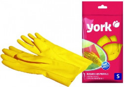 Перчатки YORK резиновые (S) 092030