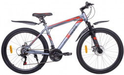 Велосипед МЕЧТА KAPPA 26''-18'' gray-black-red