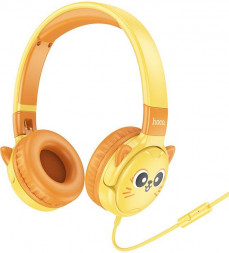 Наушники HOCO (6942007638586) W61 Yellow