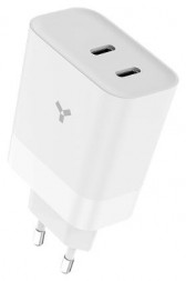 Устройство зарядное ACCESSTYLE СЗУ Agate 40W2C White
