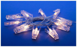 Гирлянды на батарейках UNIEL (UL-00005484) ULD-S0200-010/STB/2AA WARM WHITE IP20 CLIPS