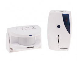Звонок REXANT (46-0215) GS-215 звонок б/п с выносным датчиком движения