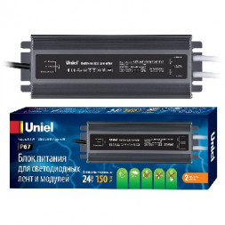 Герметичные (класс защиты IP 67) UNIEL (UL-00007578) UET-VAF-150B67 24V IP67 2 ВЫХОДА