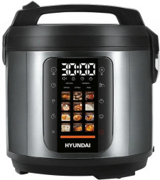 Мультиварка-скороварка HYUNDAI Мультиварка-скороварка HYMC-2404 5л 900Вт серебристый/черный