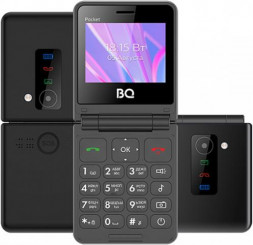 Телефон мобильный BQ 2456 Pocket Black