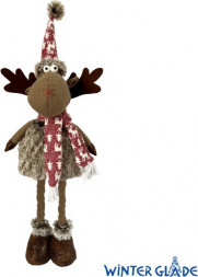 WINTER GLADE Фигурка Олень 70 см на телескопических ногах F4070