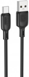 BOROFONE (6941991115554) BX113 USB 3.0A для Type-C Black 3 м