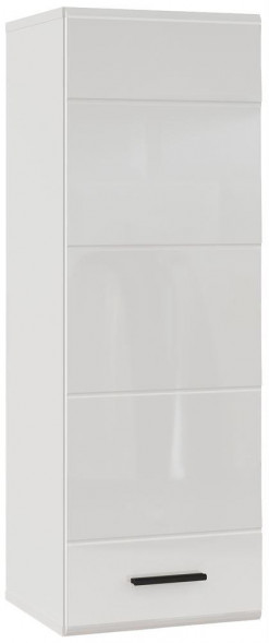 Модуль для гостиной НК-МЕБЕЛЬ GLOSS шкаф навесной Белый/Белый глянец 71373113 (2 кор.)