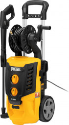 Моечная машина DENZEL Моечная машина высокого давления R-180D, 2200 Вт, 180 бар, 380 л/ч, с барабаном 58239