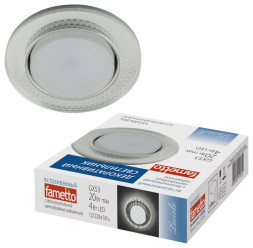 ЭЛЕКТРИКА FAMETTO (UL-00005321) DLS-L156 GX53 GLASSY/CLEAR 3D