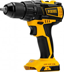 Аккумуляторная дрель DENZEL Дрельшуруповерт аккумуляторная, бесщет. BLDLIB180, LiIon, 18 В Denzel 26122