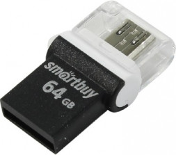 USB флеш SMARTBUY (SB64GBPO-K) 64GB OTG POKO SERIES BLACK