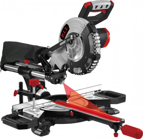 Пила торцовочная аккумуляторная P.I.T. Пила торцовочная аккум. бесщёточная PMS20H-210A SOLO (20В, Ø210мм, накл45°, протяжка, лазер) P.I.T. Пила торцовочная аккум. бесщёточная PMS20H-210A SOLO (20В, Ø210мм, накл45°, протяжка, лазер)