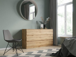 Комод НК-МЕБЕЛЬ STERN комод Т-6 (16 мм) 6-я Дуб Вотан 72676283 (2 кор.)