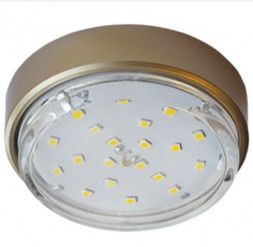 встраиваемый светильник ECOLA FG53FFECD GX53 DGX5318 Золото