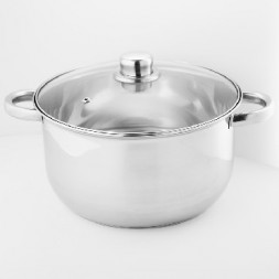 Кастрюля WEBBER BE-159/2 5,8л нерж