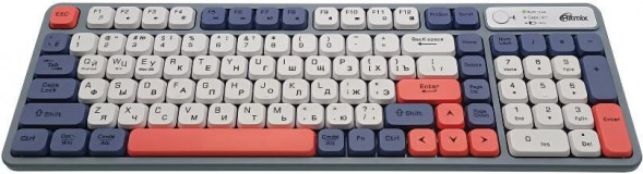 Клавиктура RITMIX RKB-504W серо-бело-красно-синий RITMIX RKB-504W серо-бело-красно-синий