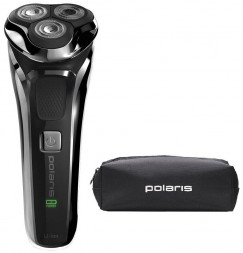 Бритва POLARIS PMR 0305R WET&amp;DRY PRO 5 BLADES черный/хром