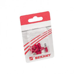 Клемма REXANT (08-0311-10) клемма (штекер - 2.8мм) 0.5-1.5мм) БЛИСТЕР