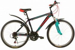 Велосипед PIONEER COWBOY 26&quot;/16&quot; black-red-yellow