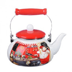 Чайник VETTA Повар Чайник эмалированный 2,5 л 894-442