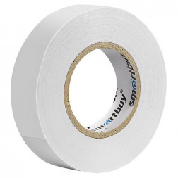 изолента SMARTBUY (SBE-IT-15-20-w) 0,13х15 мм -20 м белый