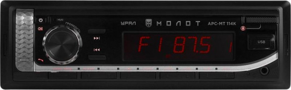Автомагнитола URAL МОЛОТ АРС-МТ 114К