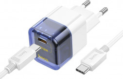 СЗУ HOCO (6931474798381) C125Aaa Transparent Blue