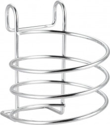 Аксессуары д/ванной комнаты UNISTOR MATE Держатель для фена подвесной с креплением на мебельный фасад 212239