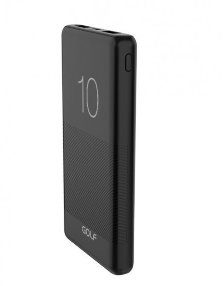 Powerbank GOLF (G80_Black) G80_Black - 10000 Mah/ черный