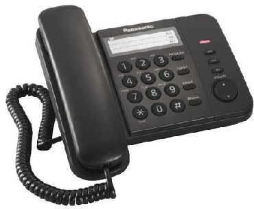 Телефоны проводные PANASONIC KX-TS2352RUB