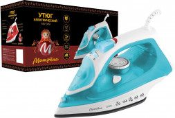 Утюг МАТРЁНА МА-049 бирюзовый (007196)