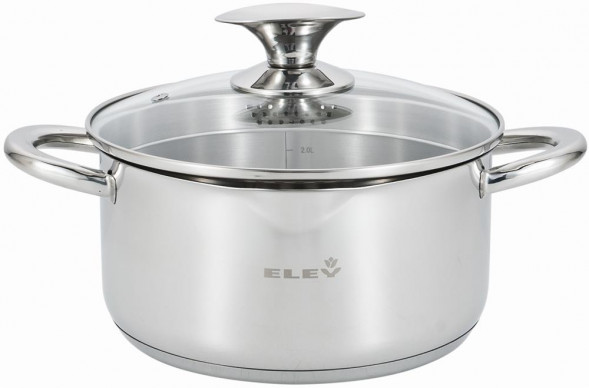 Кастрюля ELEY RW0813-18C нерж 2л