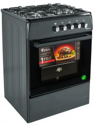 Газовая плита IDEAL G 110 антрацит Econom ГК