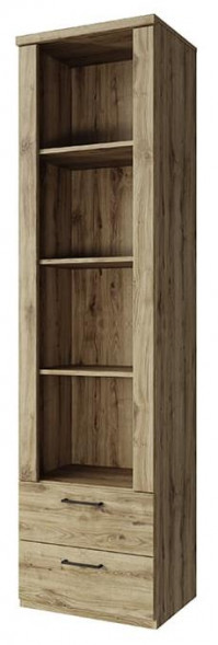 Модульная мебель АНРЭКС DOORSET Шкаф открытый 2S4N. Цвет ДУБ НАВАРРА (2 уп.)