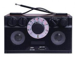 Радиоприемник БЗРП РП-304 УКВ 64-108МГц, бат. 4*R20, 220V, USB/SD, 2 динамика