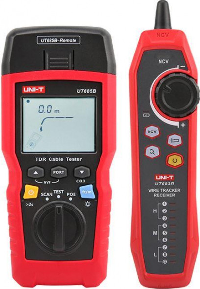 Тестер UNI-T (13-1093) Кабельный тестер-локатор UT685KIT TDR