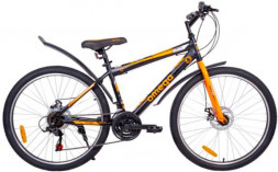 Велосипед МЕЧТА OMEGA 26''-16'' black-orange-silver